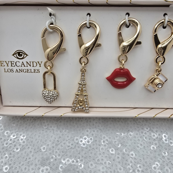 Shoe Charms by Eye Candy Los Angeles 8 Charms Colorful & Bling - Picture 3 of 7